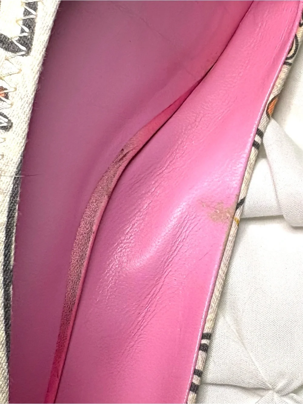 Coach Poppy Graffiti Y2k Sequin Ballet Flats, Women’s Size 8